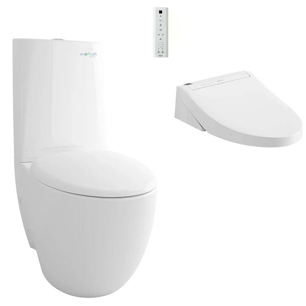 Kloset Otomatis Toto CW811NPJ/SW811NJP (S-Trap) & TCF24410AAA