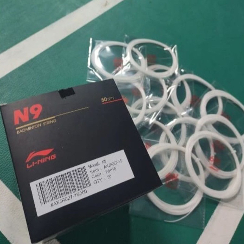 SENAR RAKET BADMINTON LINING N9 ORIGINAL