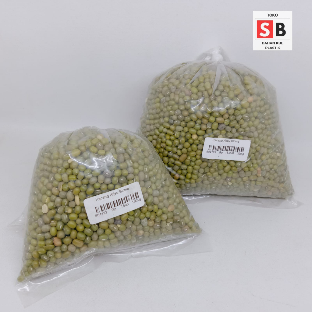 

KACANG HIJAU BIRMA 250GR (1/4KG) & 500GR (1/2KG)
