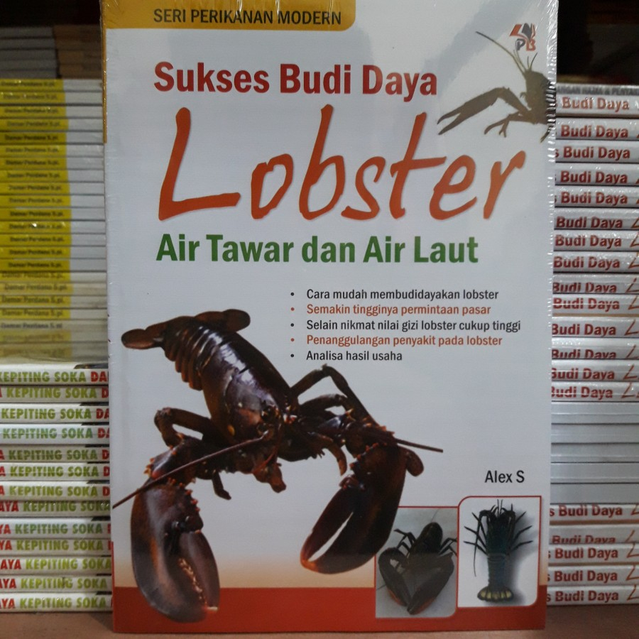 buku sukses budidaya lobster air tawar dan air laut