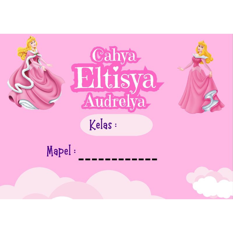 Stiker nama/  buku /jualan/7bulanan/nasi kotak