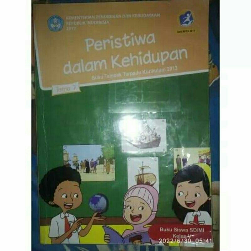 

Preloved buku Tematik kelas 5 SD