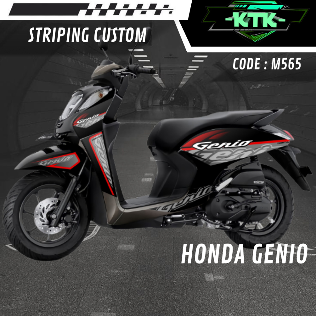 Stiker Lis Sticker List Les Striping Variasi Aksesoris Pelindung Body Decal Semi Full Body Logo Embl