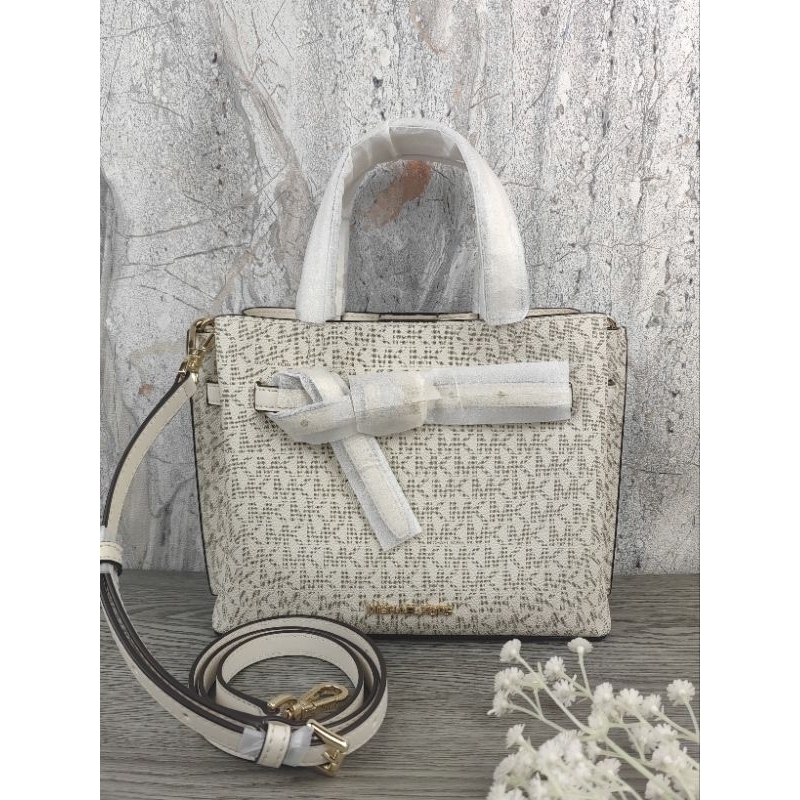 MK Emilia Small Satchel Leather Ref