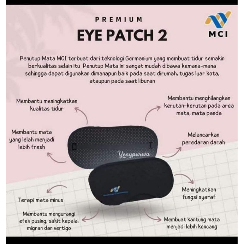 EYE PATCH GERMANIUM MCI