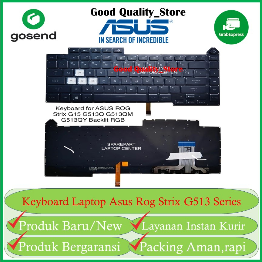 Keyboard Asus Rog Strix G513 G513QE G513RC G513RM G513RW G513QR