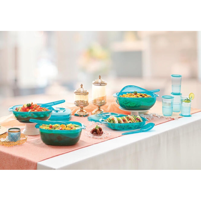 Classy Crystalline Tupperware