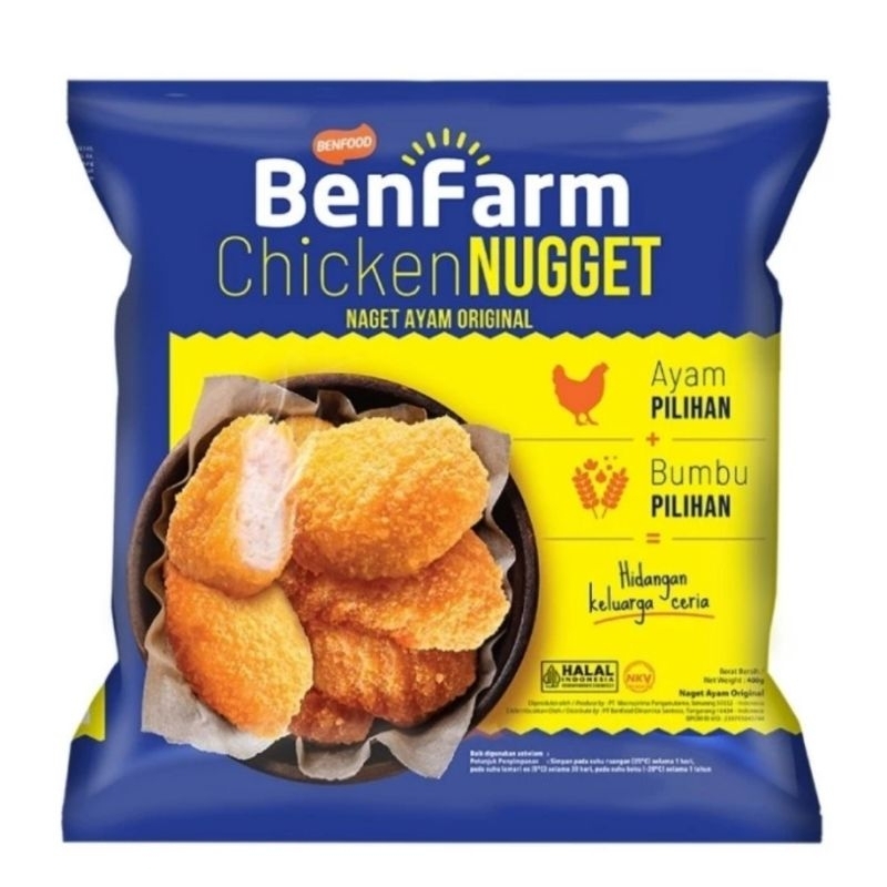 

Nugget Benfarm Chicken Nugget 400gr Naget Ayam