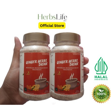 

GingerHerbs Jahe Alami enak 300 gram