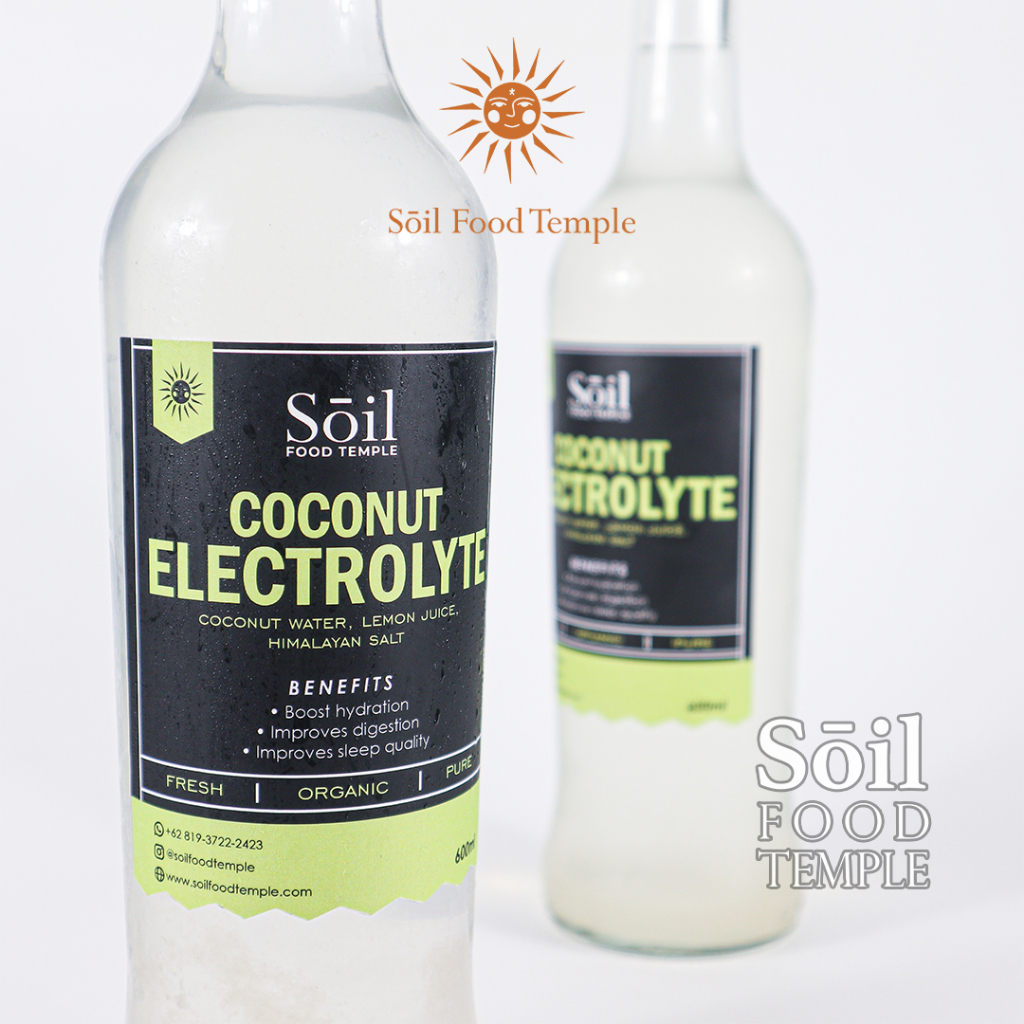 

Coconut Electrolyte 600ml Khusus Instant Only