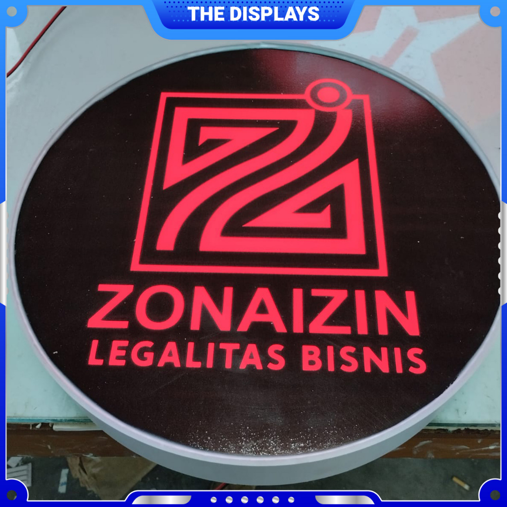 

Neon Box Custom 60cm 1 Muka Free Breket