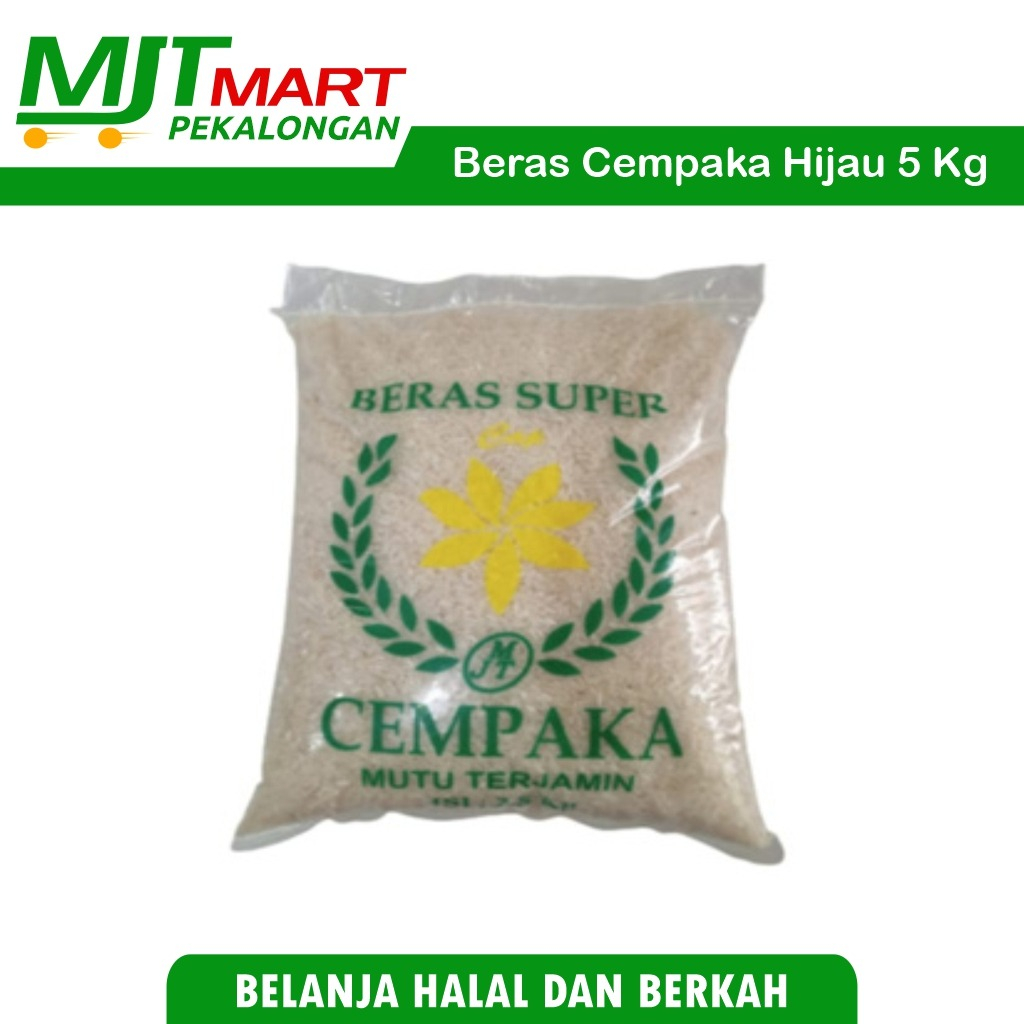 

Beras Cempaka Hijau/Biru Premium Pulen 5kg