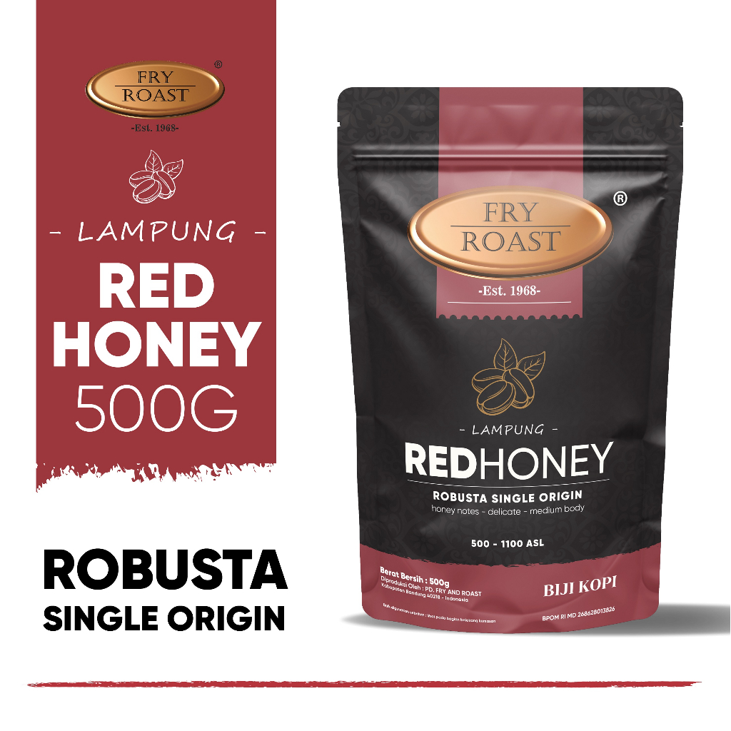 

KOPI ROBUSTA LAMPUNG HONEY 500 GRAM