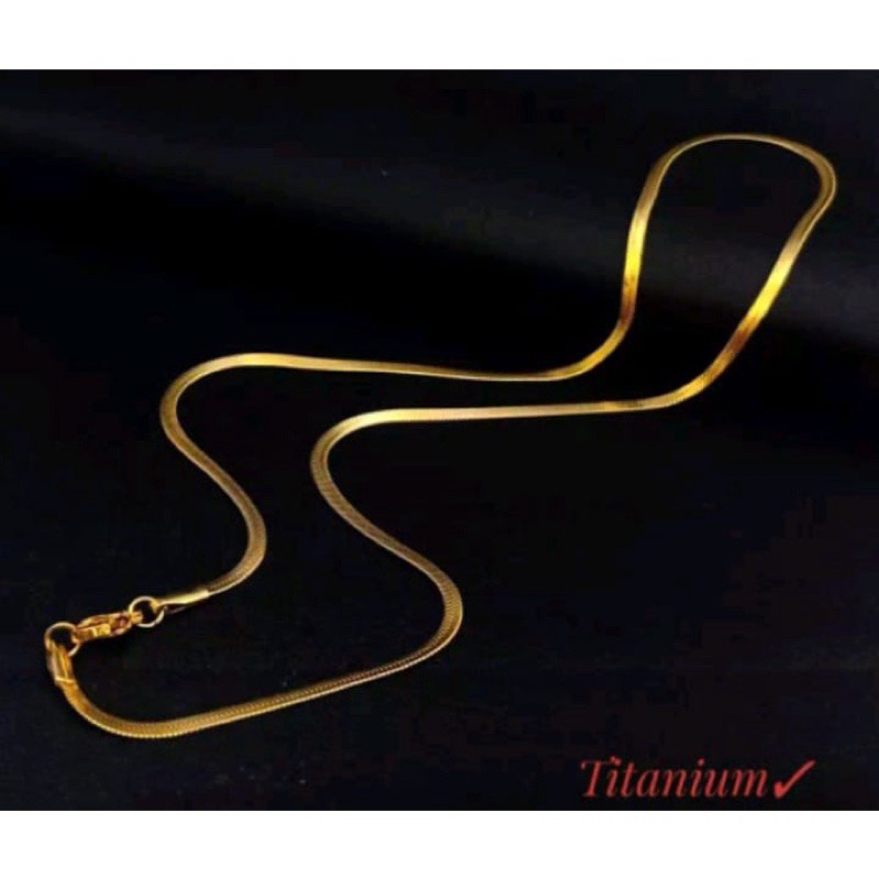 KALUNG TITANIUM BELUT TERLARIS IMPORT PERHIASAN