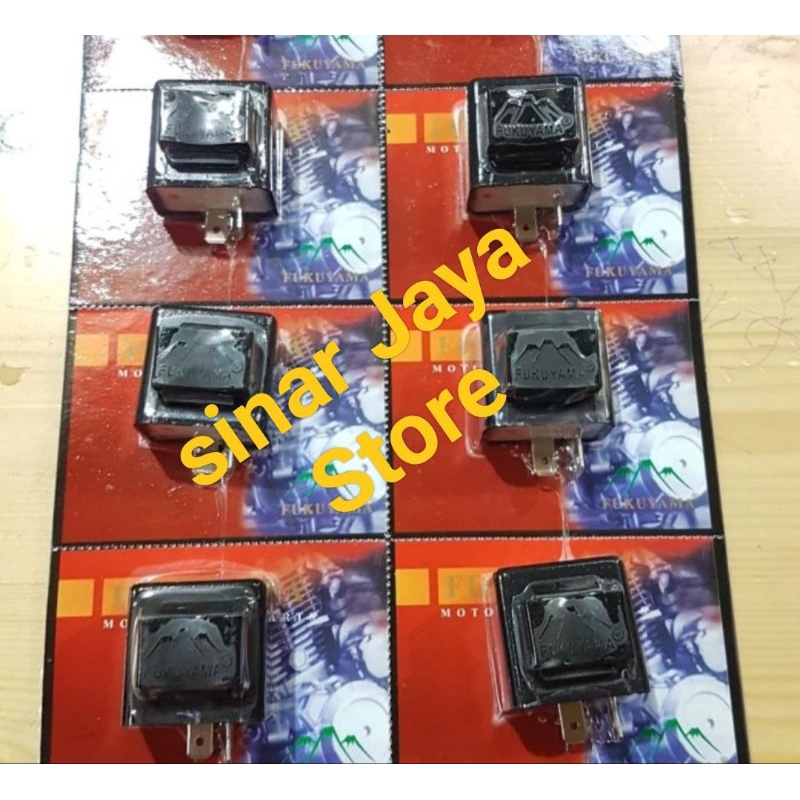 Tomsol Tongsol Flasher Lampu Sen Tangan Relay Fukuyama(Harga 1pc)