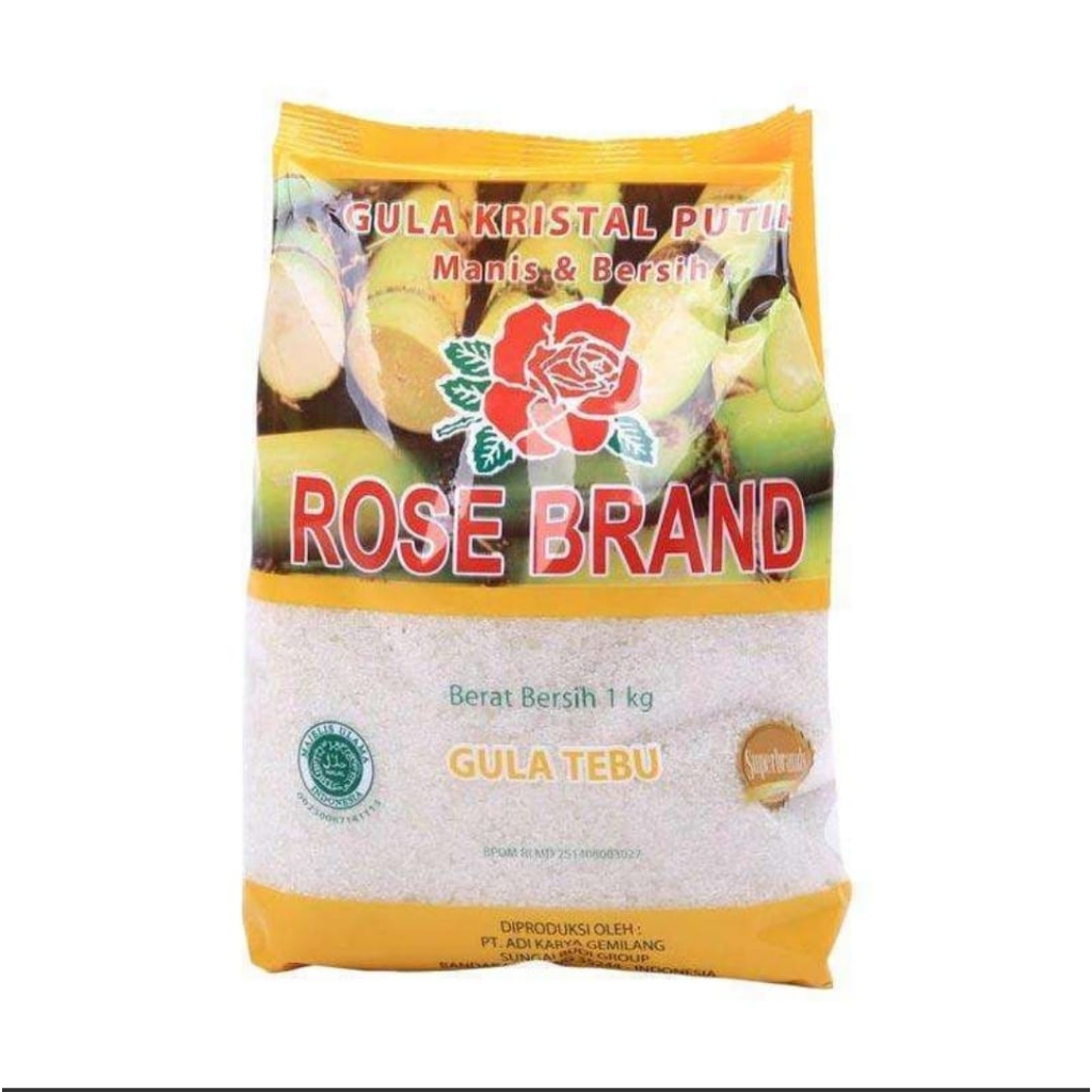 

GULA PASIR PUTIH ROSEBRAND 1 KG