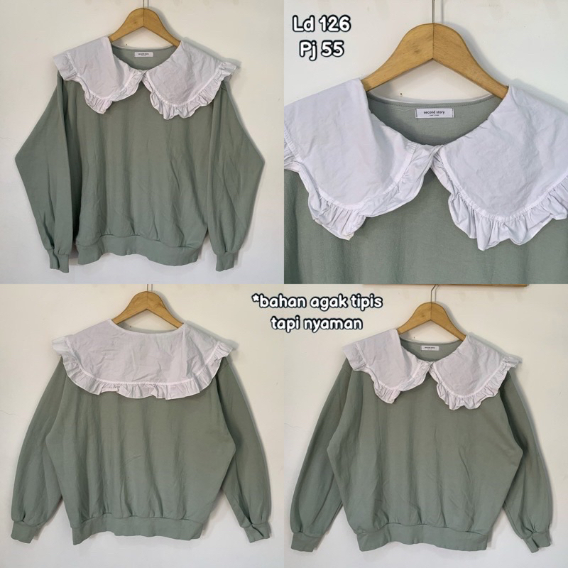 blouse katun sage