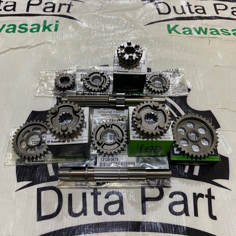 RASIO KLX GIR RASIO FULL SET KLX 150 BF D-TRACKER S L G ORIGINAL