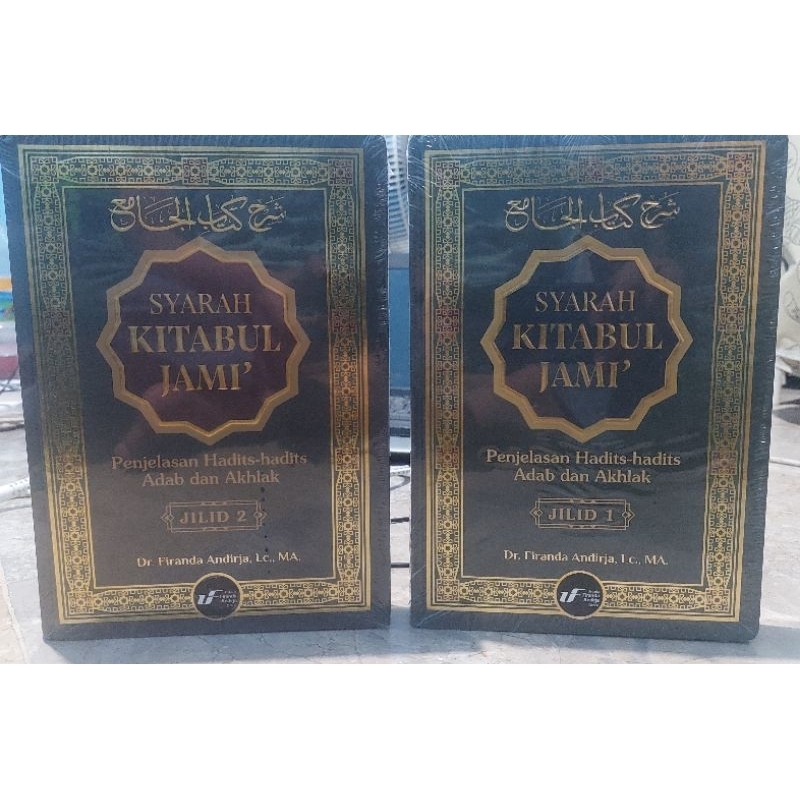 Buku Syarah Kitabul Jami Jilid 1 Dan Jilid 2 Ustadz Firanda