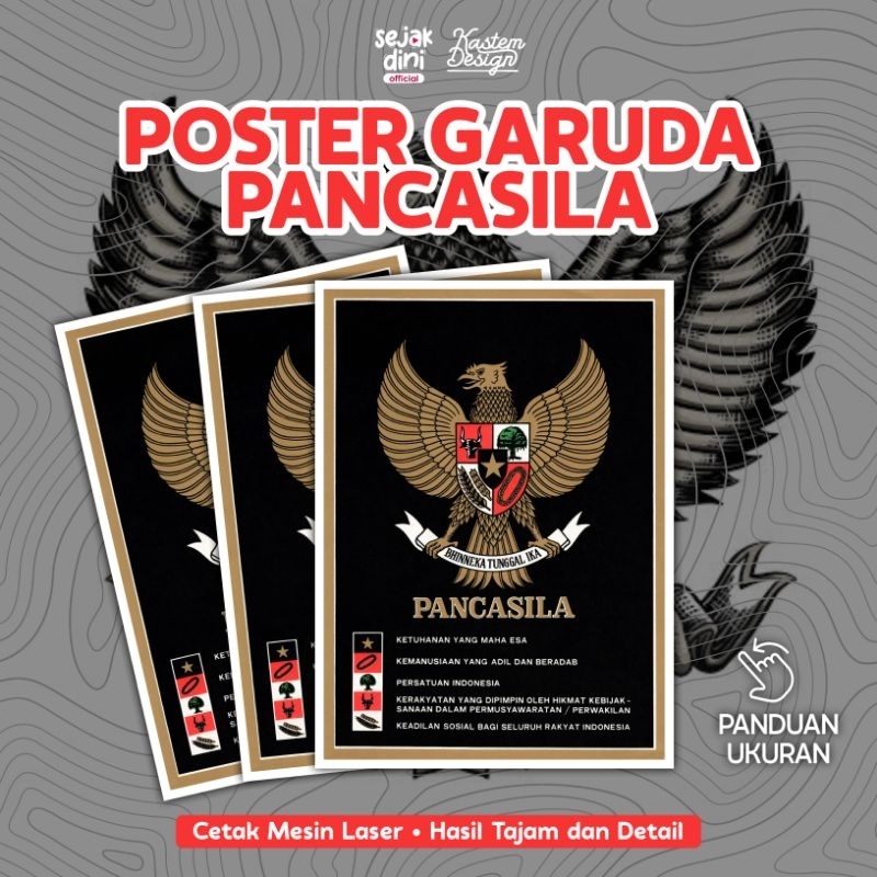 

SejakDini - Poster Pendidikan Garuda Pancasila A3 Tebal 310 gsm