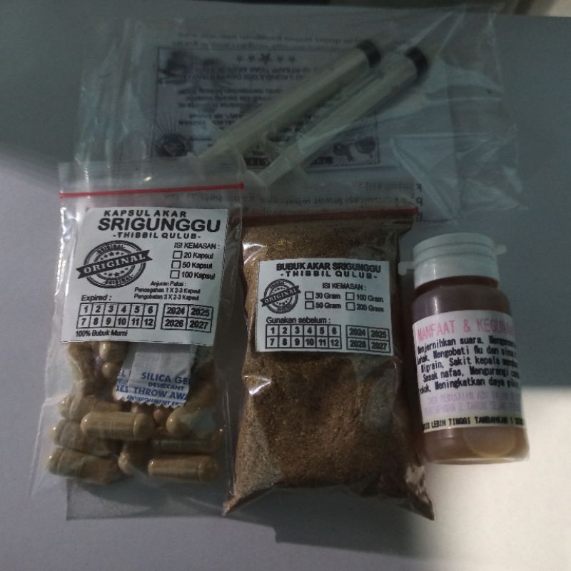 Gurah Hidung 3 Item (tetes, kapsul, bubuk) Gurah Hidung Super / Obat Gurah Ampuh