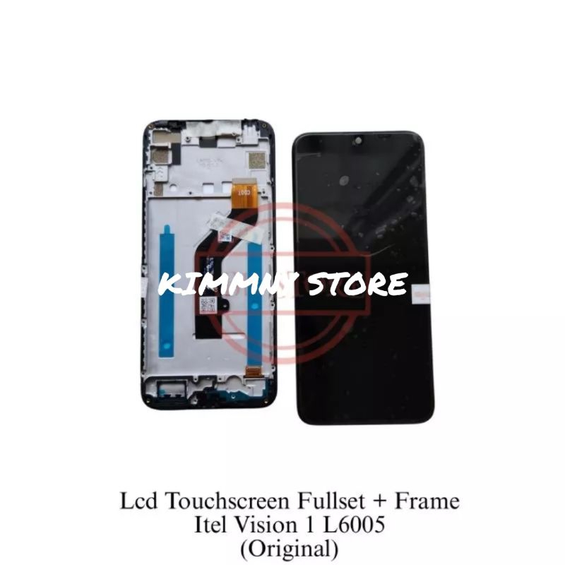 LCD TOUCHSCREEN + FRAME ITEL VISION 1 L6005 FULLSET