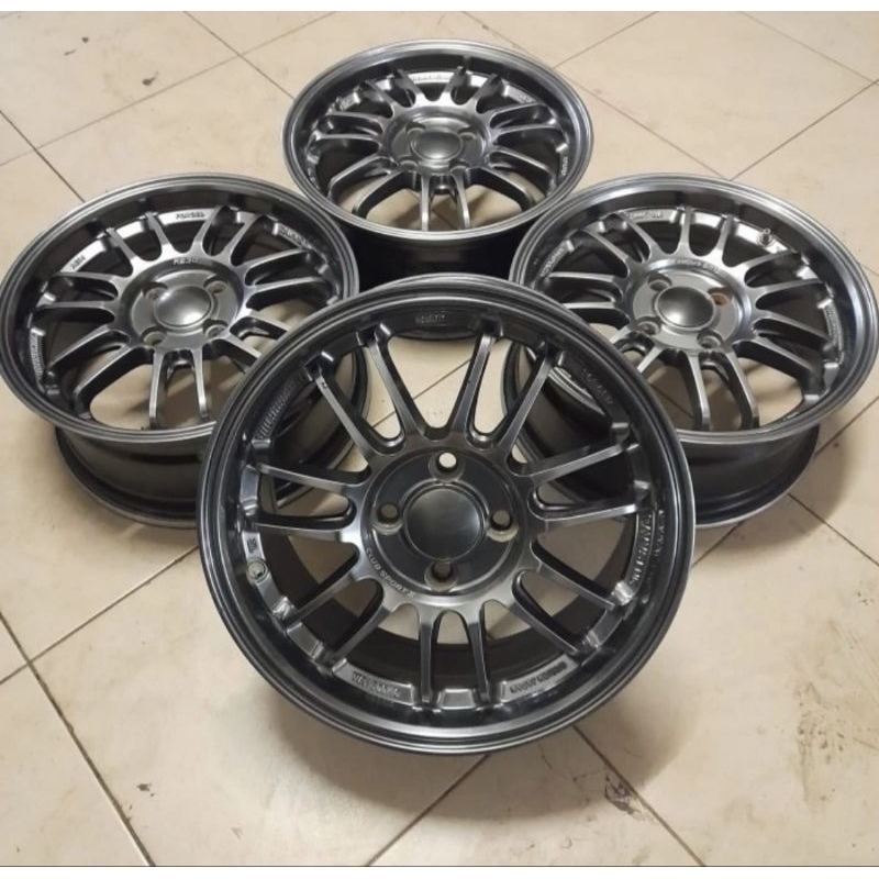 VELG MOBIL BEKAS RING 15 LUBANG 4 RE30 R15X6,5 ET40 HOL 4X100 BRIO,JAZZ