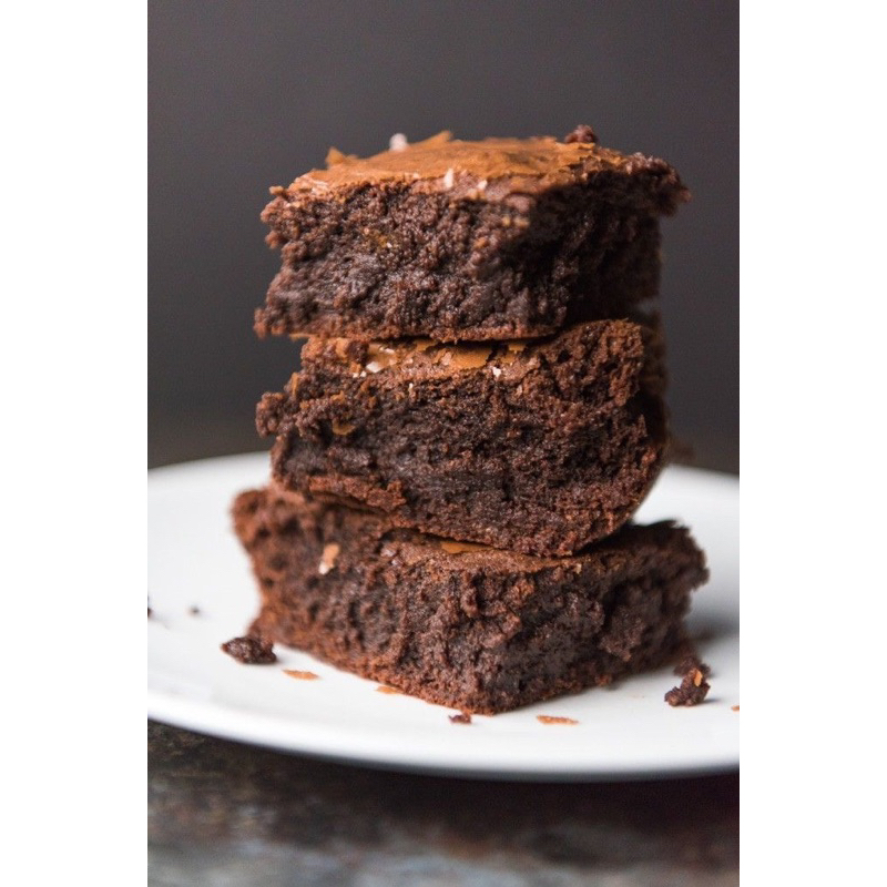 

Chewy shiny brownies