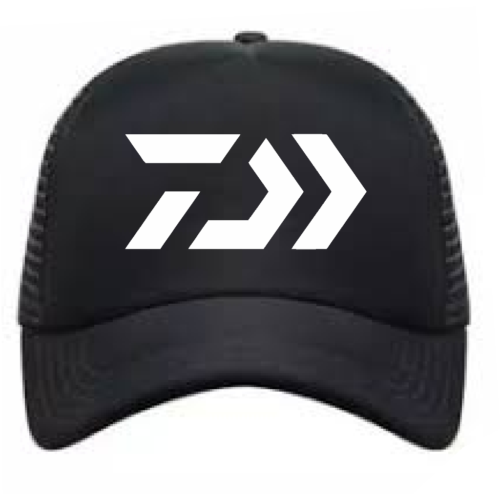 Aerodistro - Topi Trucker Dewasa Premium Daiwa Topi Mancing/Topi Jaring Daiwa