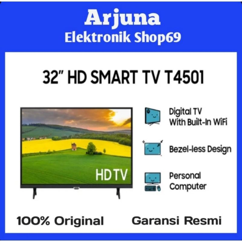 SAMSUNG UA32T4501 LED TV 32 inch Smart TV Baseless UA32T4501AKXXD