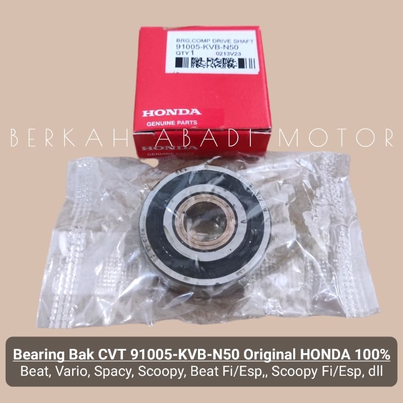 [ORI 100%] Bearing Bak CVT 6002 Original HONDA | Bering Laher Laker Bos Kuningan Vario Scoopy Fi KVB