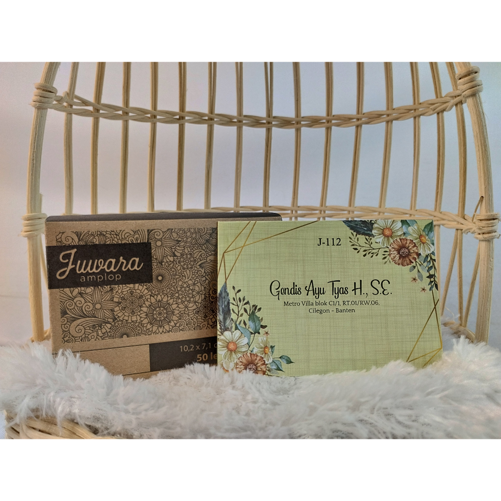 

Amplop Juwara J112 Isi 50pcs Tanpa Cetak Harga Murah