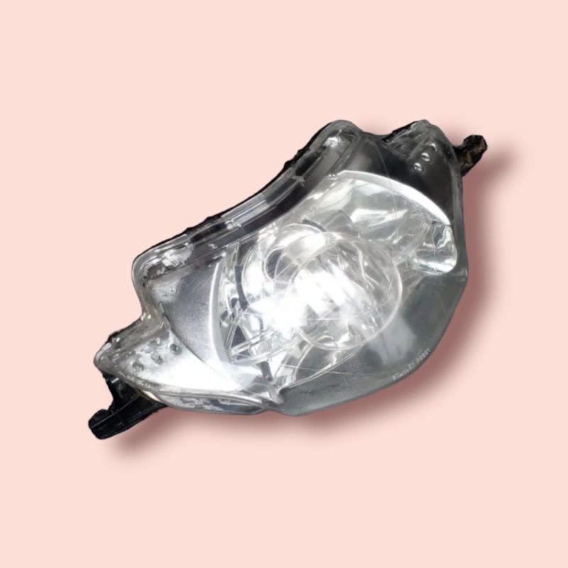 reflektor lampu depan motor Honda Supra x 125 old original