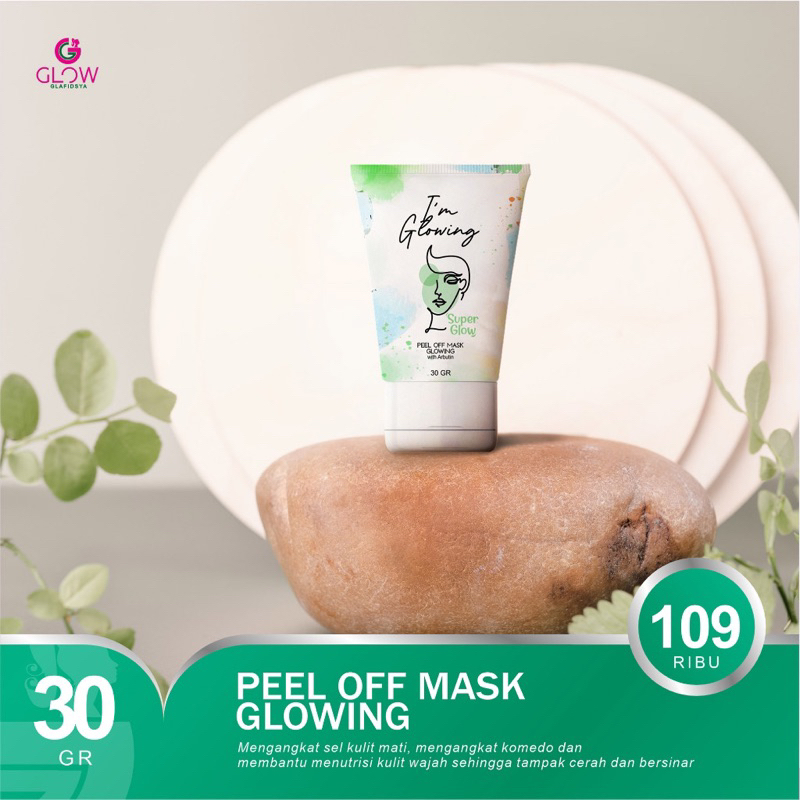 MASKER PEEL OFF GLOWING DAN FLEK PRELOVED GLAFIDSYA