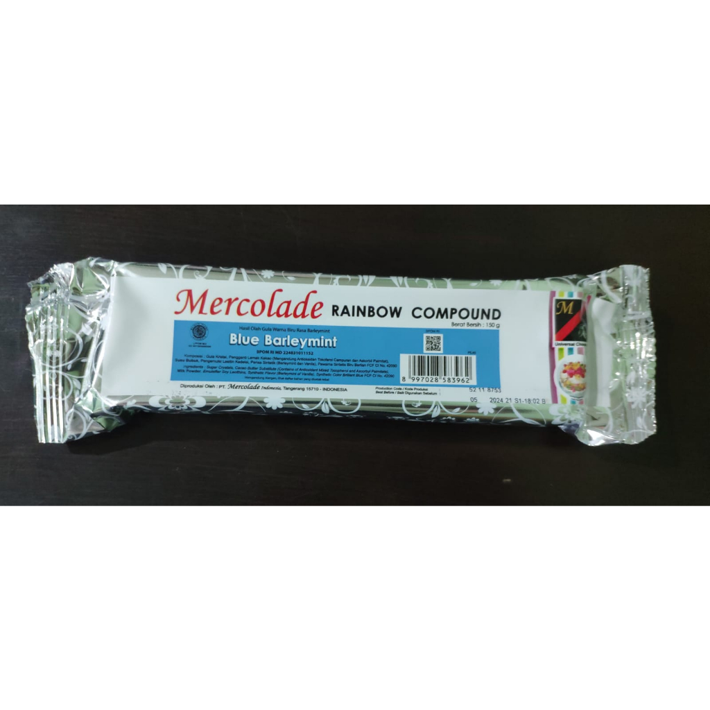 

MERCOLADE Chocolate Blok Compound Blue Barleymint / Biru