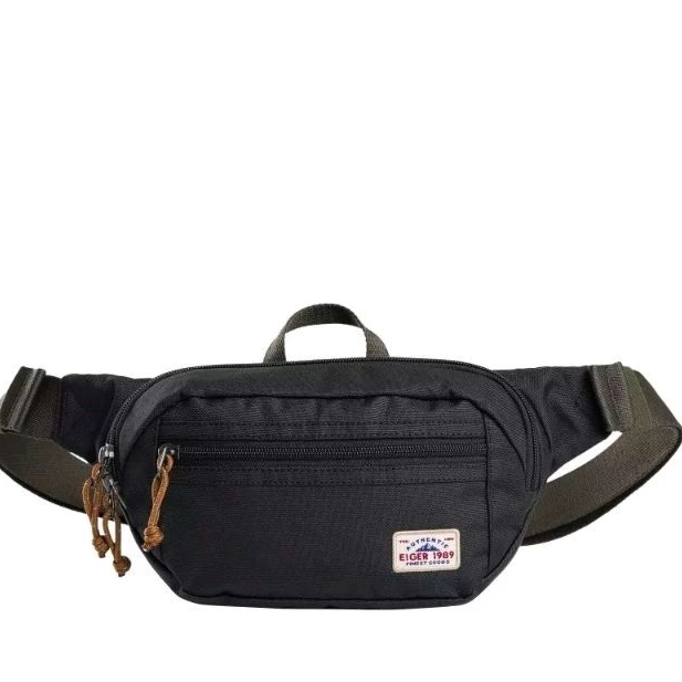 EIGER1989 GRAPNEL WAISTBAG 1A HITAM