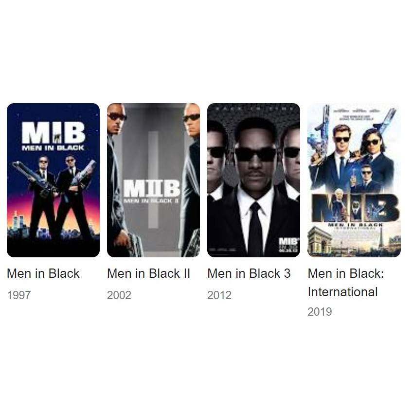 DVD Koleksi Movies Men in Black Subtitle Indonesia