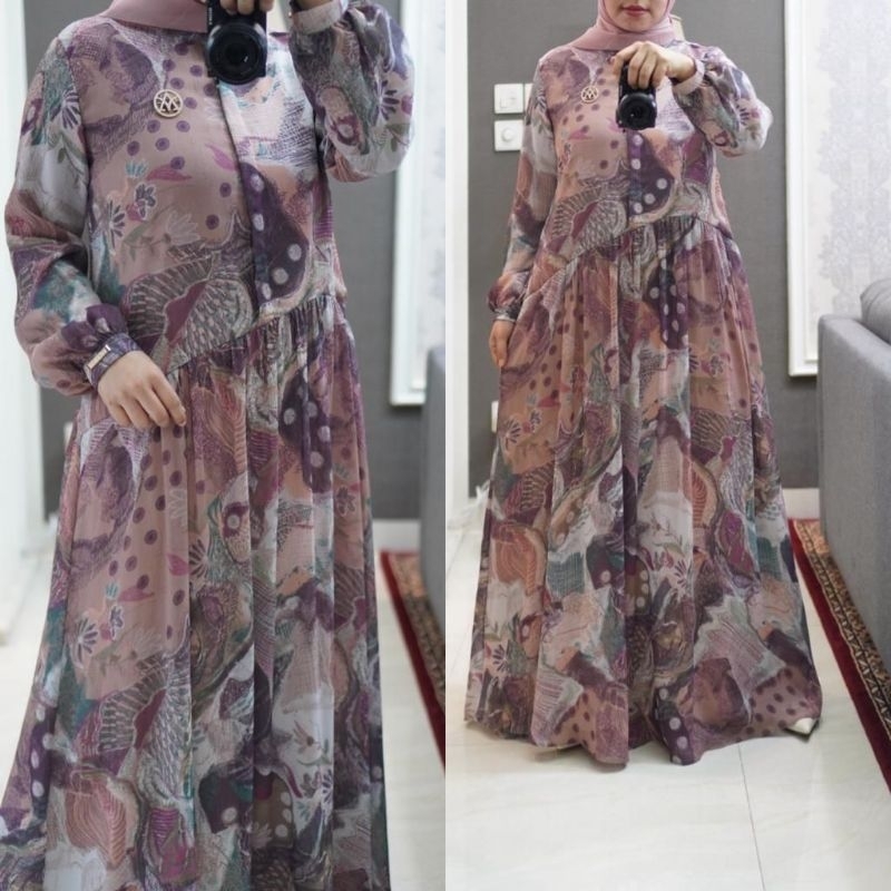 Rubi dress /gamis premium Amori Busui