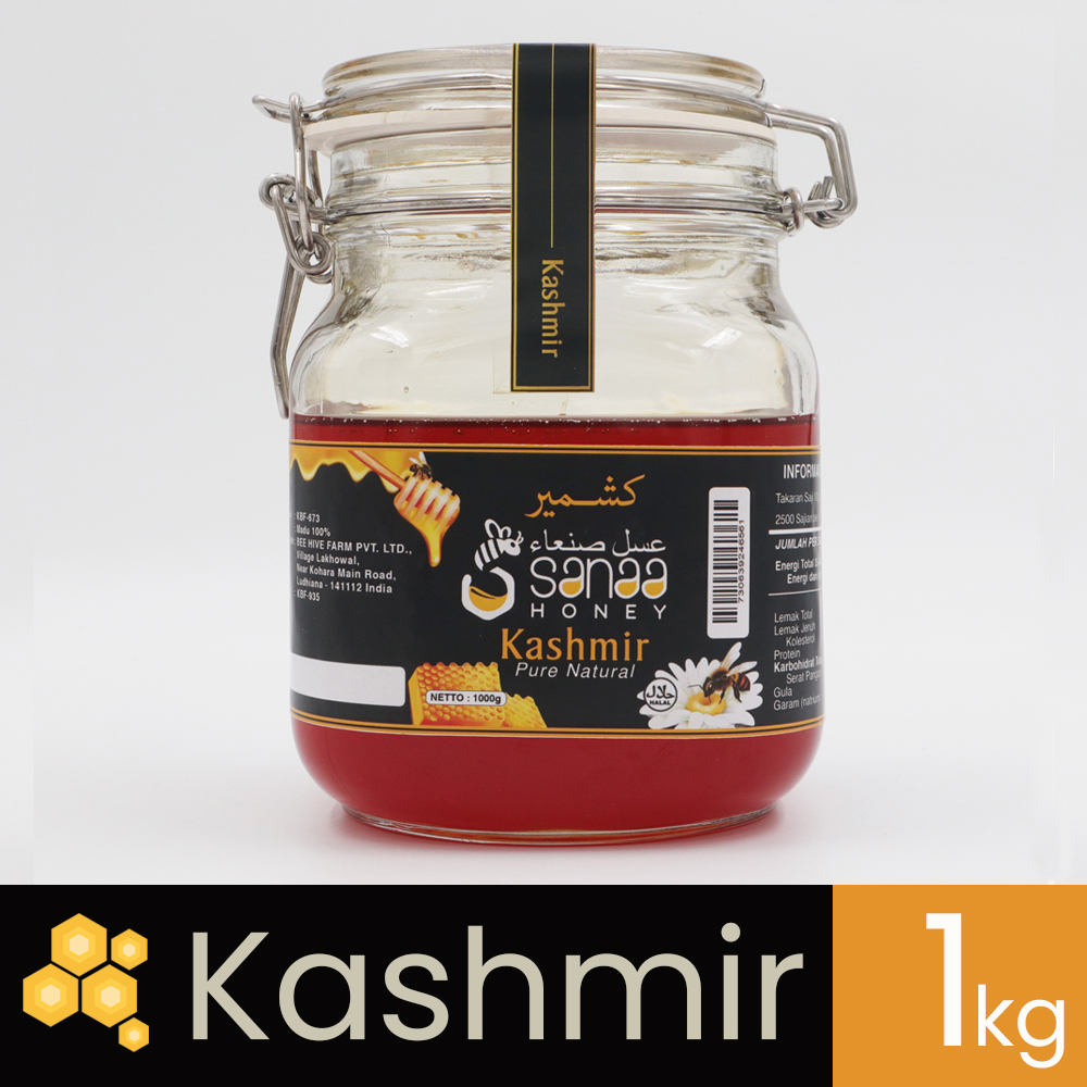 

Madu Kashmir Murni 1kg Madu Akasia Kasmir India - Sanaa Honey