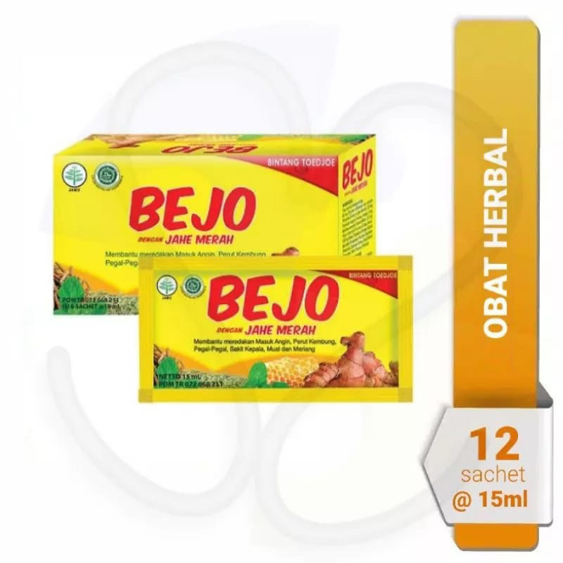 BEJO Jahe Merah 1box  12sachet