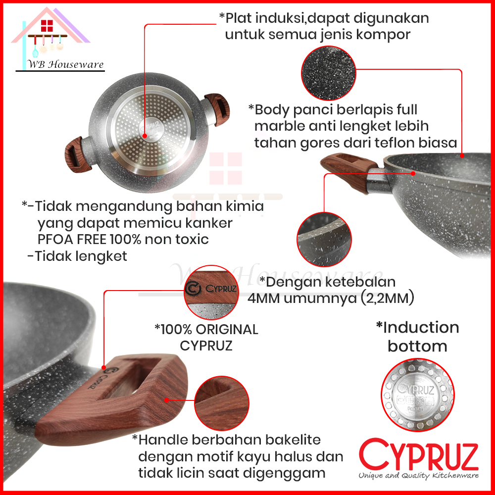 SUPRA Panci Stainless Steel Sauce Pan 18 Cm impact premium collection  / panci rebus masak mie gagang panjang