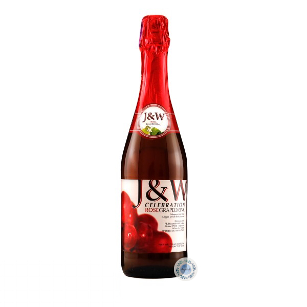 

Minuman J&W Sparkling Rose Grape Celebration Juice 750 ml