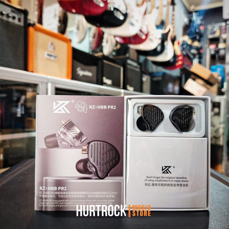 KZ x HBB PR2 Planar Magnetic Driver In Ear Metal Earphone with MIC