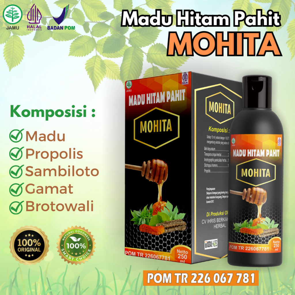 

Madu Hitam Pahit Mohita