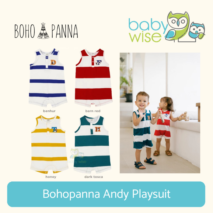 Bohopanna Andy Playsuit - Jumper Anak