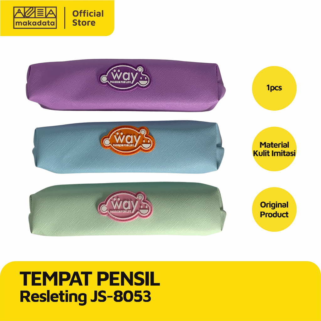 

PENCIL CASE / TEMPAT PENSIL KAIN 8053 (1 PCS) MURAH