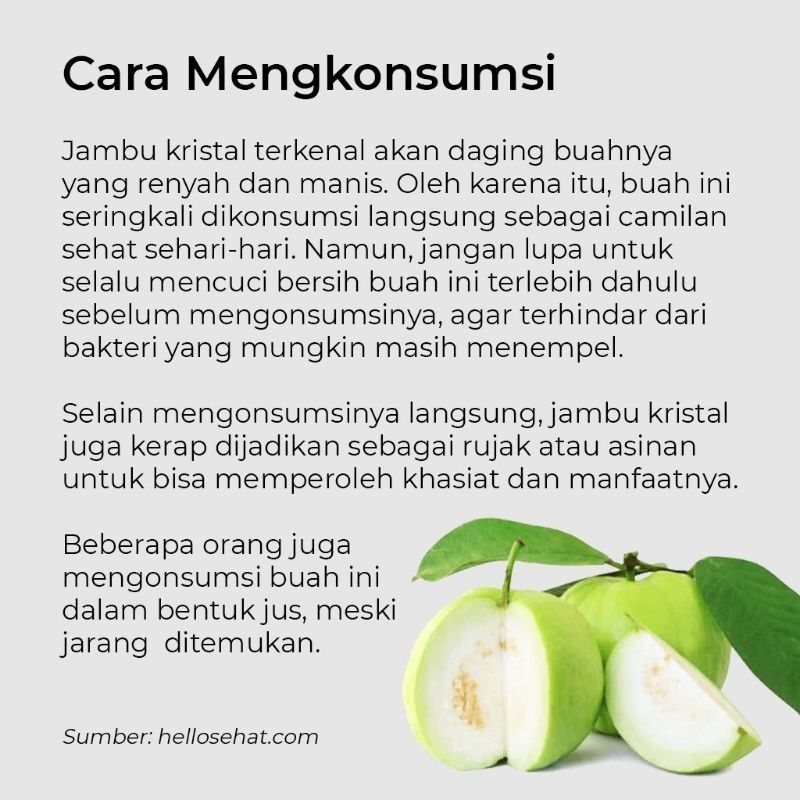 

Korzaln Jambu Kristal 1 Kg