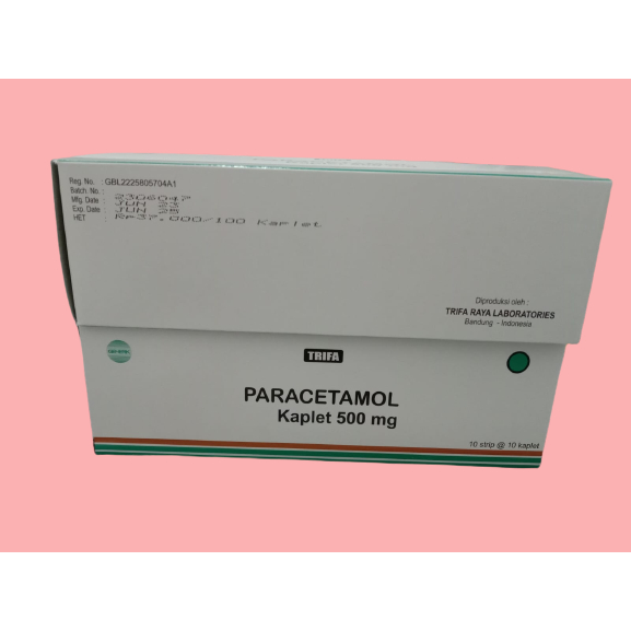 PARACETAMOL 500MG TABLET/BOX TRIFA