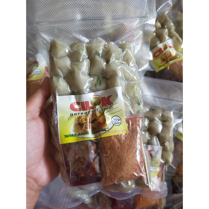 

(PALING LAKU) Cilok Goreng Setiabudi 40 butir/10 tusuk #Cemilan bandung