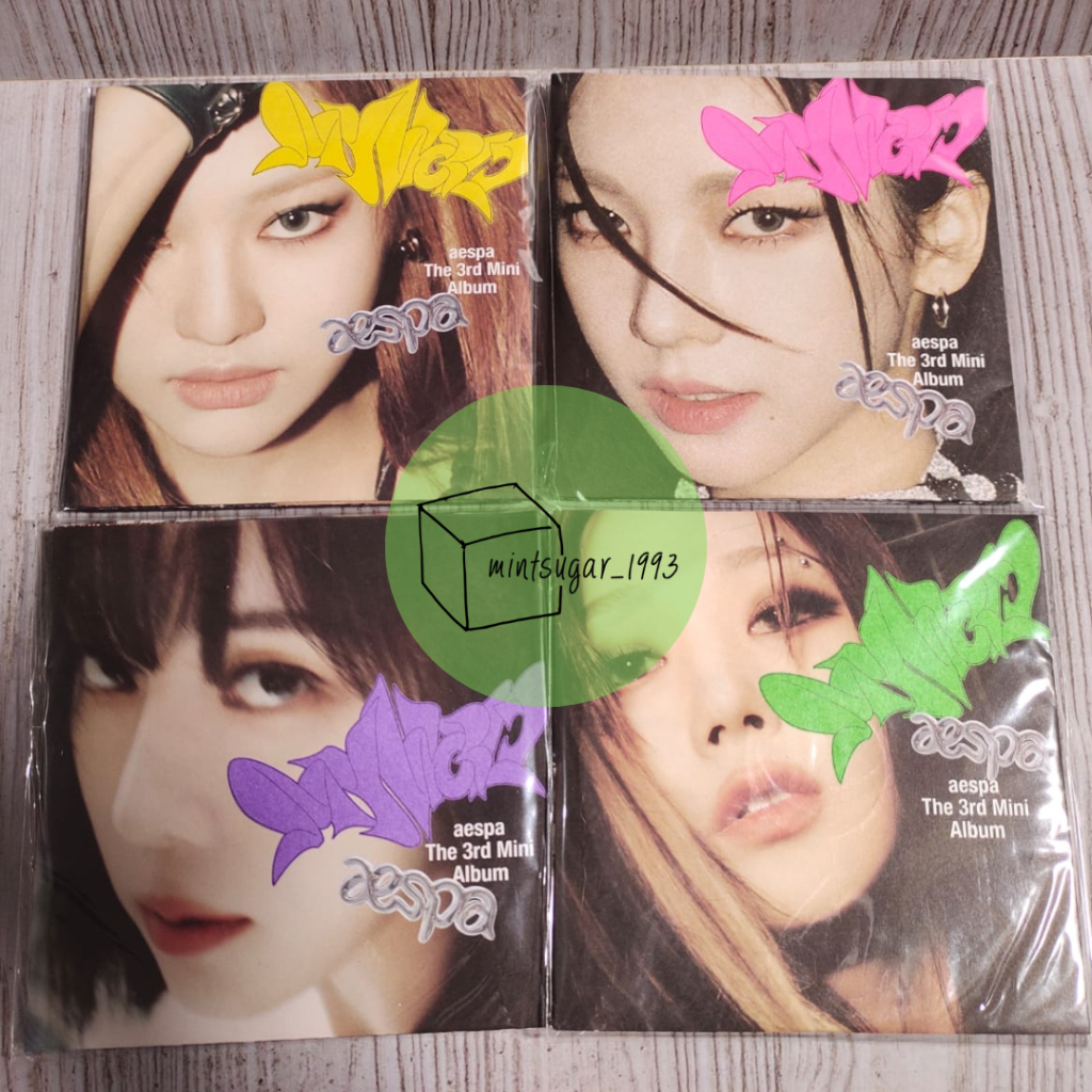 [ READY STOCK ] AESPA - The 3rd Mini Album [ MY WORLD ] ( Poster Ver. ) Ningning Karina Winter Giselle